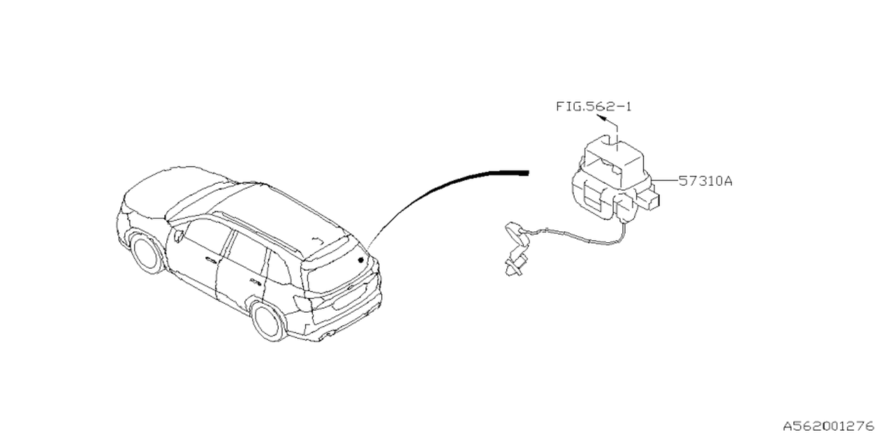 51461SL000 Subaru LOCK ASSY FUEL