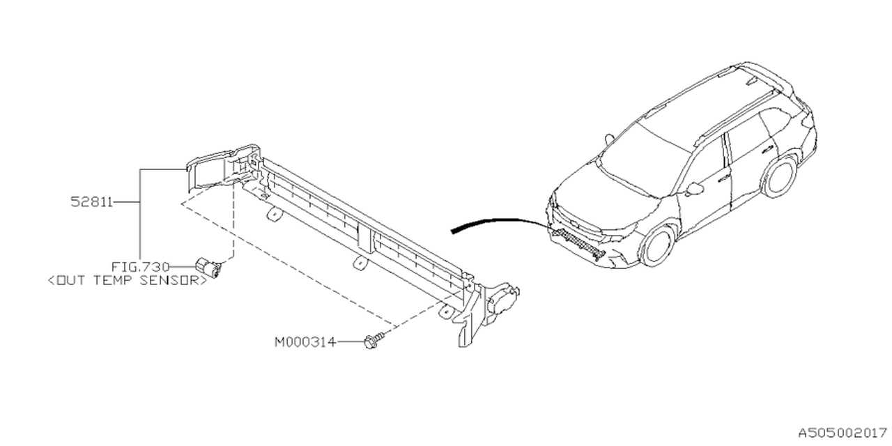 52811SL000 Subaru ACTV G A SHTR AY US