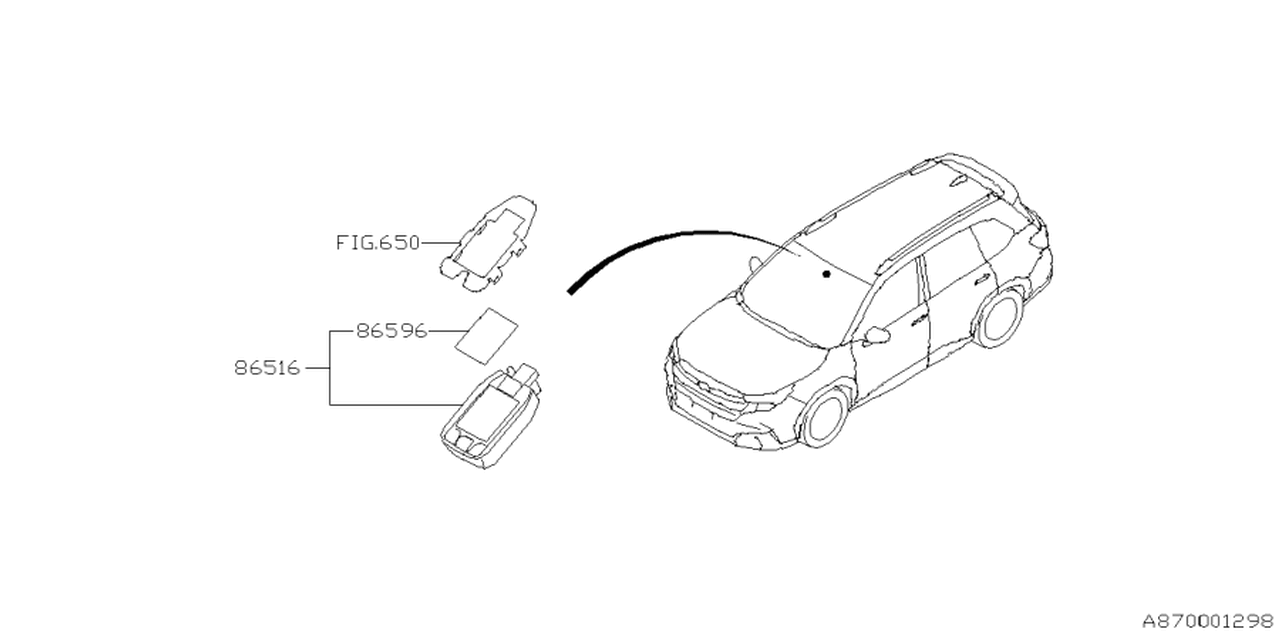 86596SL000 Subaru SHEET SILICON