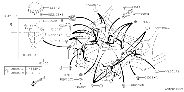 2023 Subaru BRZ 4 Cyl 2.4L 6MT Premium Wiring Harness - Main Diagram 3