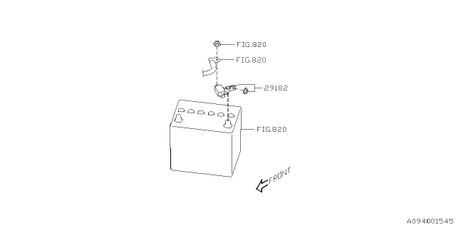 2022 Subaru BRZ SENSOR-BATTERY Diagram for 29182AA140