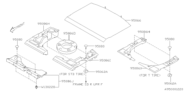 2023 Subaru Impreza 4 Cyl 2.0L 5MT Wagon Mat Diagram 2