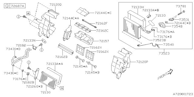 2024 Subaru WRX 4 Cyl 2.4L 6MT Base w/Eyesight Heater System Diagram 4