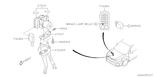 2024 Subaru Forester 4 Cyl 2.5L Eyesight V.D.C.System Diagram 2
