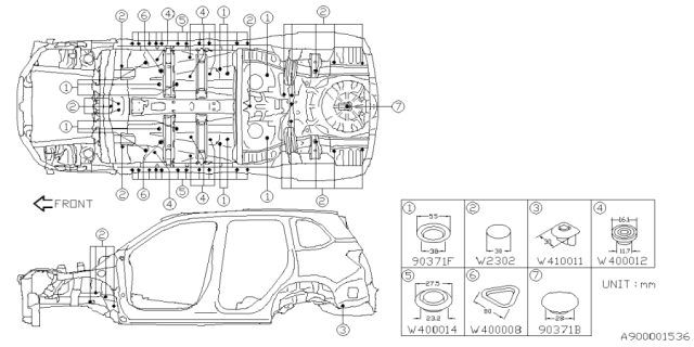 2025 Subaru Forester 4 Cyl 2.5L Base Plus Plug Diagram 4