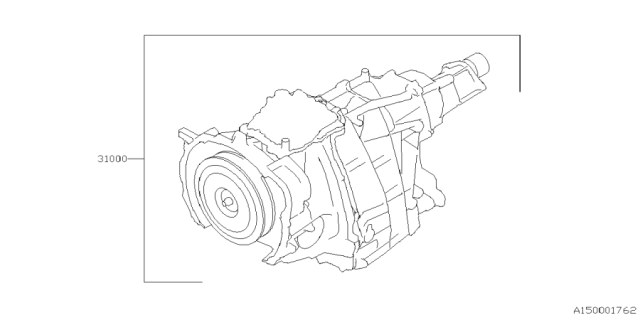 2025 Subaru Forester 4 Cyl 2.5L Base Plus Automatic Transmission Assembly Diagram 2