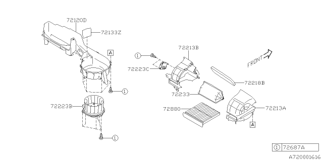 2025 Subaru Forester 4 Cyl 2.5L Wilderness w/Eyesight Heater System Diagram 2