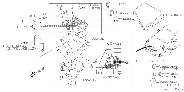 2024 Subaru Impreza 4 Cyl 2.5L RS w/Eyesight Wiring Harness - Main Diagram 4