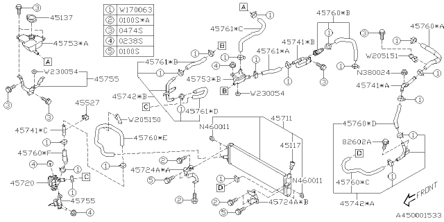2025 Subaru Forester 4 Cyl 2.5L Hybrid Sport Engine Cooling Diagram 2