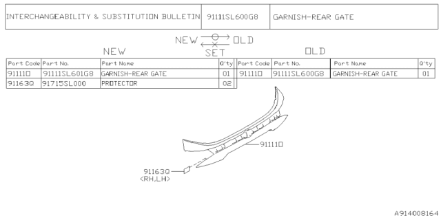 2025 Subaru Forester 4 Cyl 2.5L Base Plus Outer Garnish Diagram 10