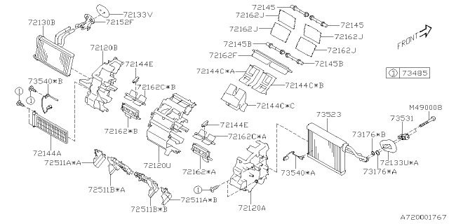 2025 Subaru Impreza 4 Cyl 2.5L RS w/Eyesight Heater System Diagram 4