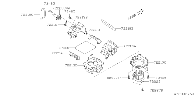 2025 Subaru Impreza 4 Cyl 2.5L RS w/Eyesight Heater System Diagram 2