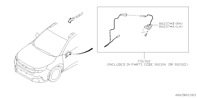 2025 Subaru Forester 4 Cyl 2.5L Touring ADA System Diagram 9
