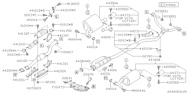 2025 Subaru Ascent SEN AY-A/F RATIO Diagram for 22641AA85A