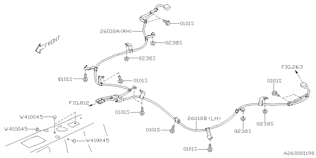 2024 Subaru WRX ADAPTER CORD EPB LH Diagram for 26018VC030