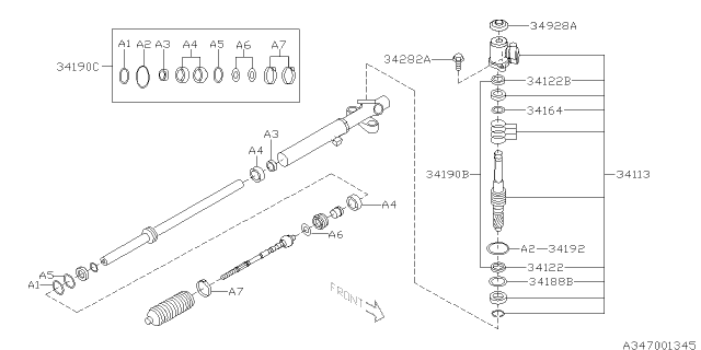 2021 Subaru WRX STI Valve Diagram for 34113VA032