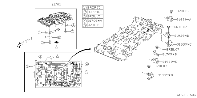 2025 Subaru BRZ 4 Cyl 2.4L 6AT Limited w/Eyesight Automatic Transmission Assembly Diagram 18