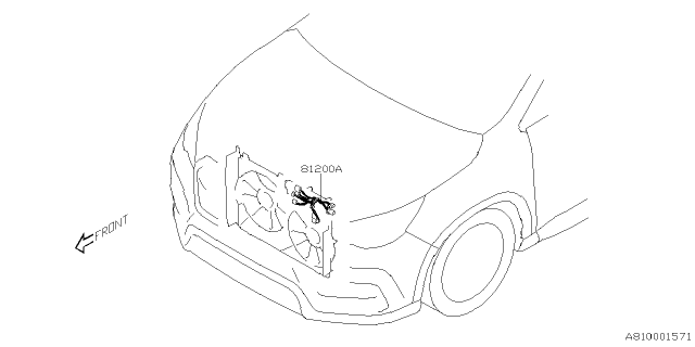 2022 Subaru Ascent 4 Cyl 2.4L Limited 8-Passenger w/Eyesight Wiring Harness - Main Diagram 4