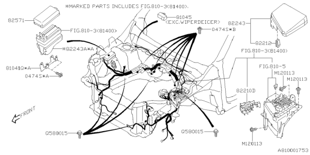 2025 Subaru Forester 4 Cyl 2.5L Premium Base Wiring Harness - Main Diagram 2