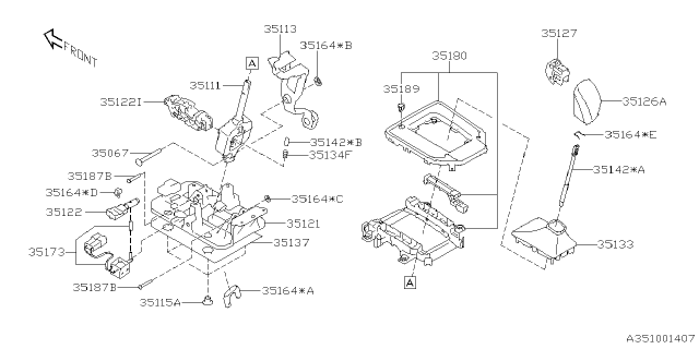 2023 Subaru Crosstrek INDICATOR ASSY Diagram for 35170FL301