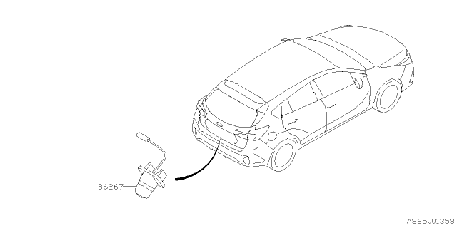 2024 Subaru Impreza 4 Cyl 2.5L RS w/Eyesight ADA System Diagram 5