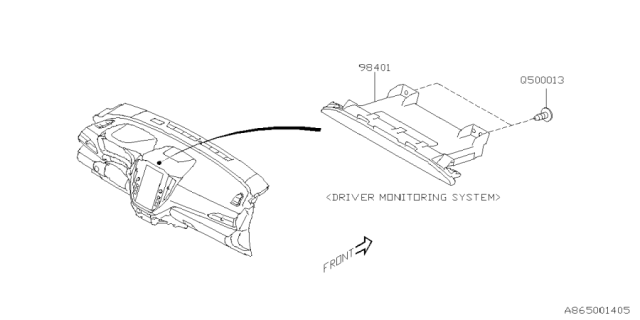 2024 Subaru WRX 4 Cyl 2.4L 6MT TR w/Eyesight ADA System Diagram 3