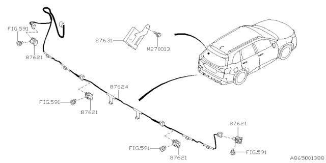 2025 Subaru Forester 4 Cyl 2.5L Premium ADA System Diagram 8