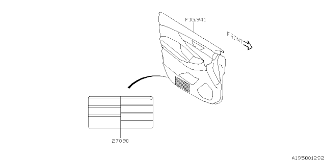 2025 Subaru Forester 4 Cyl 2.5L Wilderness w/Eyesight Differential - Individual Diagram 2