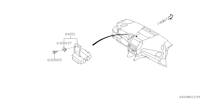 2022 Subaru Impreza 4 Cyl 2.0L CVT Limited w/Eyesight Wagon Head Lamp Diagram 2