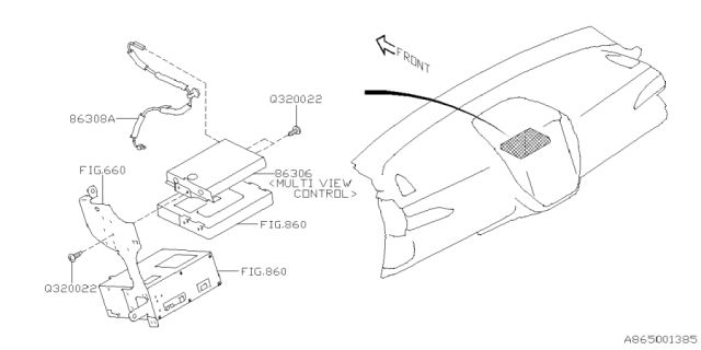 2025 Subaru Forester 4 Cyl 2.5L Base Plus ADA System Diagram 6