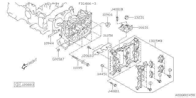 2024 Subaru BRZ GSKT-CYL HEAD,2 Diagram for 10944AA210