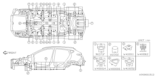 2024 Subaru Crosstrek 4 Cyl 2.5L Limited w/Eyesight(4S) Plug Diagram 8