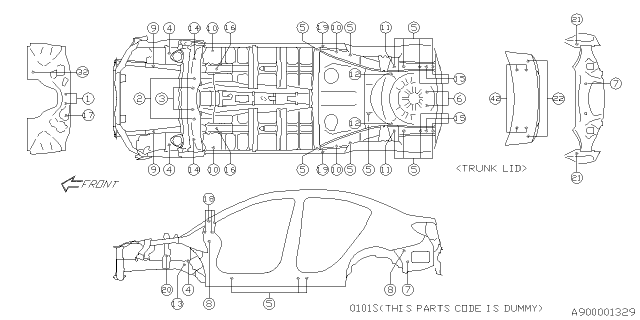 2021 Subaru WRX STI 4 Cyl 2.5L Turbo 6MT Limited Plug Diagram 3