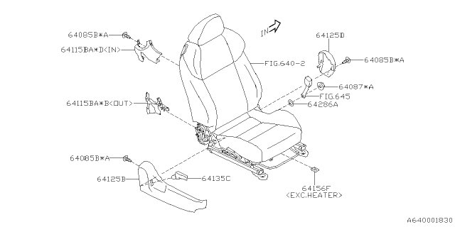 2023 Subaru BRZ 4 Cyl 2.4L 6AT Premium w/Eyesight Front Seat Diagram 4
