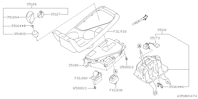 2025 Subaru Impreza 4 Cyl 2.5L RS w/Eyesight Selector System Diagram 3