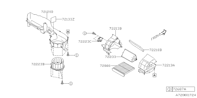 2024 Subaru WRX 4 Cyl 2.4L 6MT Base w/Eyesight Heater System Diagram 2