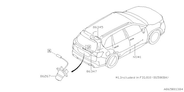 2025 Subaru Forester 4 Cyl 2.5L Base Plus ADA System Diagram 7
