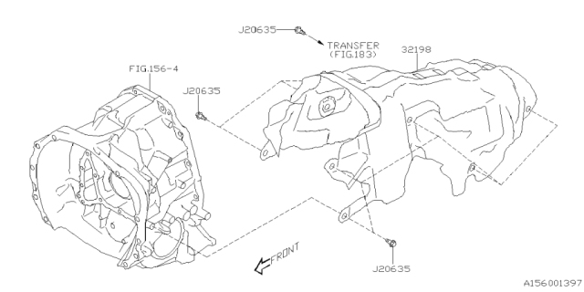 2025 Subaru Forester 4 Cyl 2.5L Hybrid Premium Torque Converter & Converter Case Diagram 2