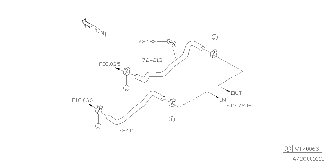 2025 Subaru Forester 4 Cyl 2.5L Wilderness w/Eyesight Heater System Diagram 6
