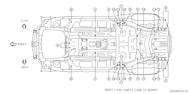 2025 Subaru BRZ 4 Cyl 2.4L 6MT Premium w/Eyesight Plug Diagram 3