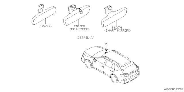 2025 Subaru Outback 4 Cyl 2.4L R Touring Audio Parts - Radio Diagram 4