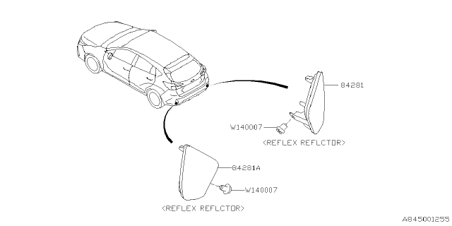 2025 Subaru Impreza 4 Cyl 2.5L RS w/Eyesight Lamp - Fog Diagram 2