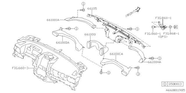 2025 Subaru Forester 4 Cyl 2.5L Base Plus Instrument Panel Diagram 2