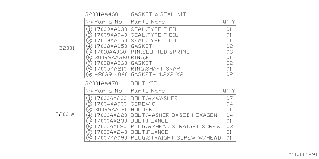 2022 Subaru BRZ 4 Cyl 2.4L 6MT Limited Manual Transmission Assembly Diagram 6