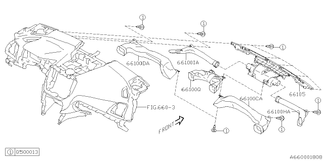 2024 Subaru Forester 4 Cyl 2.5L Plus w/Eyesight Instrument Panel Diagram 2