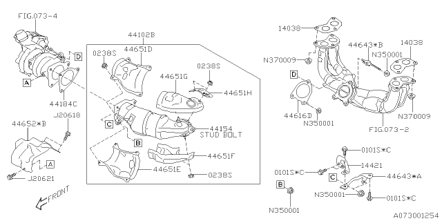 2025 Subaru Outback 4 Cyl 2.4L R Onyx Air Duct Diagram 3