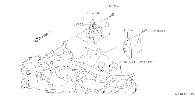 2024 Subaru Ascent 4 Cyl 2.4L Base w/Eyesight Emission Control - EGR Diagram 2