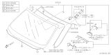 Diagram for 2024 Subaru Ascent Windshield - 65009XC06B