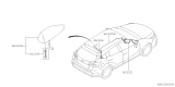 Diagram for 2025 Subaru Crosstrek Antenna Cable - 86325FN810