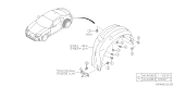 Diagram for 2022 Subaru BRZ Wheelhouse - 59122CC010